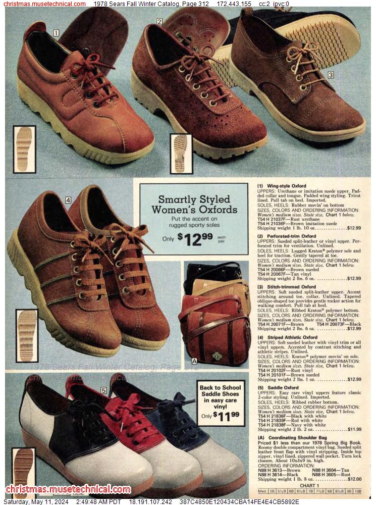 1978 Sears Fall Winter Catalog, Page 312