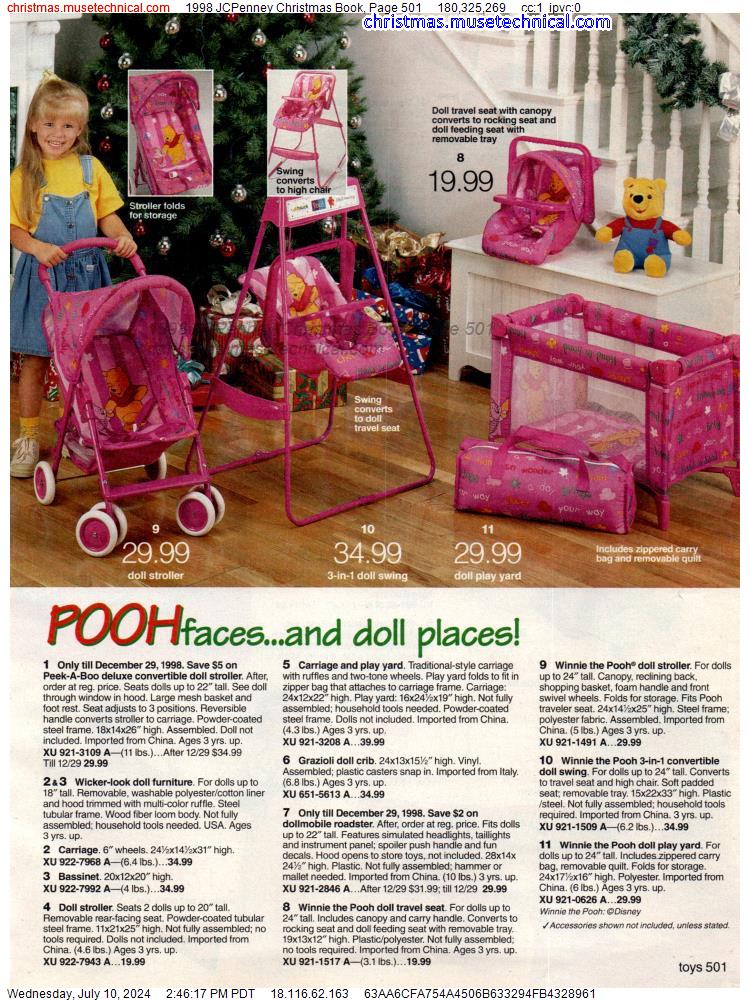1998 JCPenney Christmas Book, Page 501