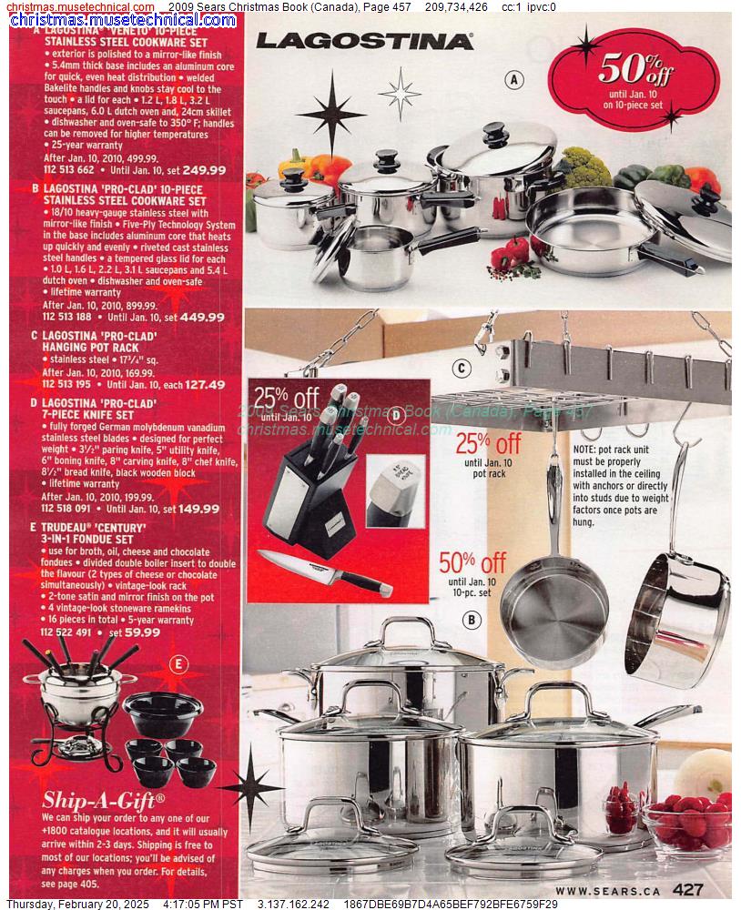 2009 Sears Christmas Book (Canada), Page 457