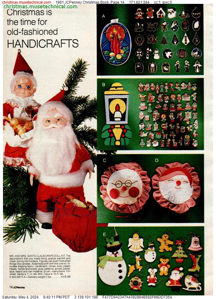 1981 JCPenney Christmas Book, Page 14