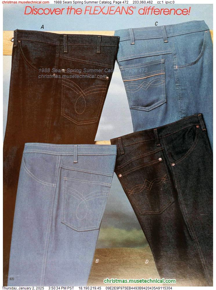 1988 Sears Spring Summer Catalog, Page 472