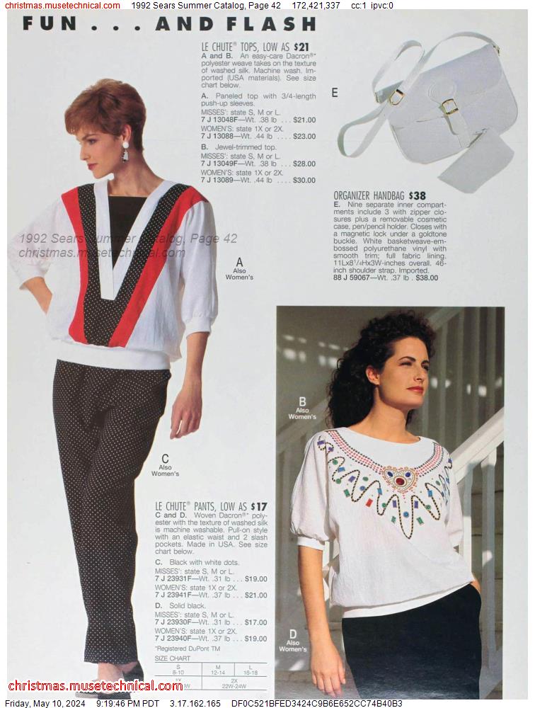 1992 Sears Summer Catalog, Page 42