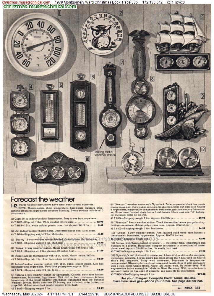 1979 Montgomery Ward Christmas Book, Page 335