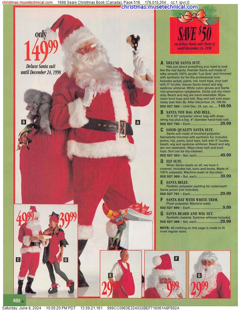 1998 Sears Christmas Book (Canada), Page 516