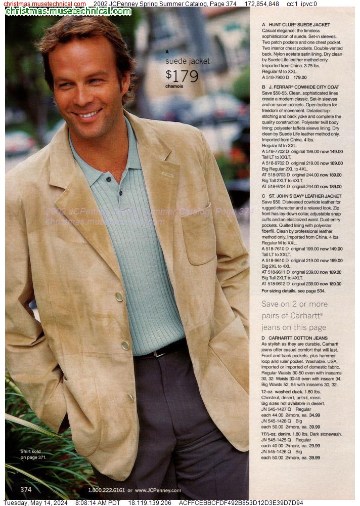2002 JCPenney Spring Summer Catalog, Page 374