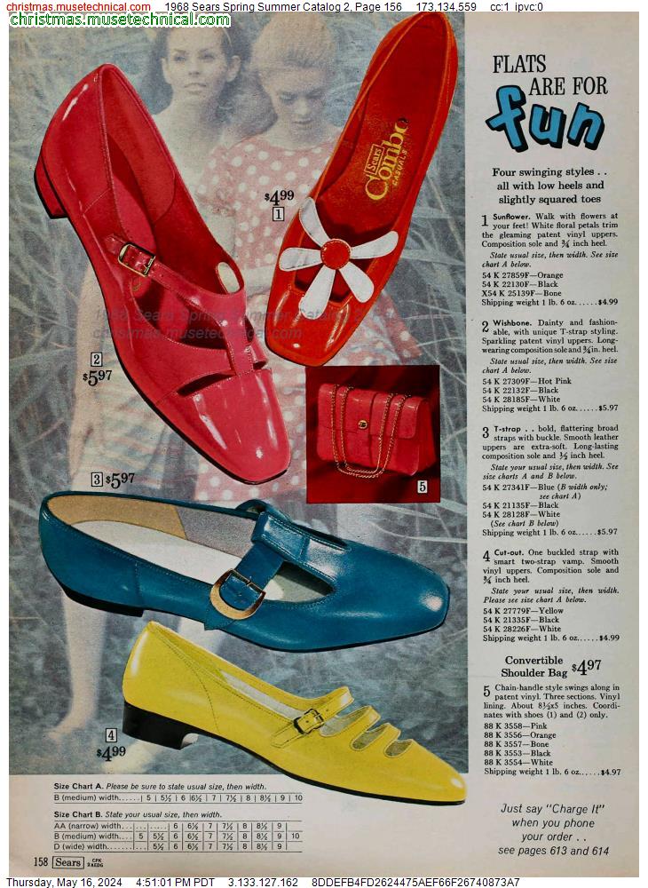 1968 Sears Spring Summer Catalog 2, Page 156