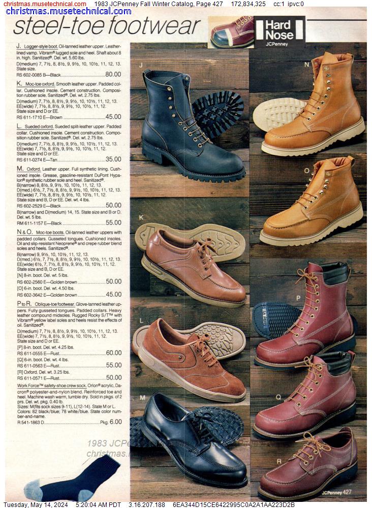 1983 JCPenney Fall Winter Catalog, Page 427