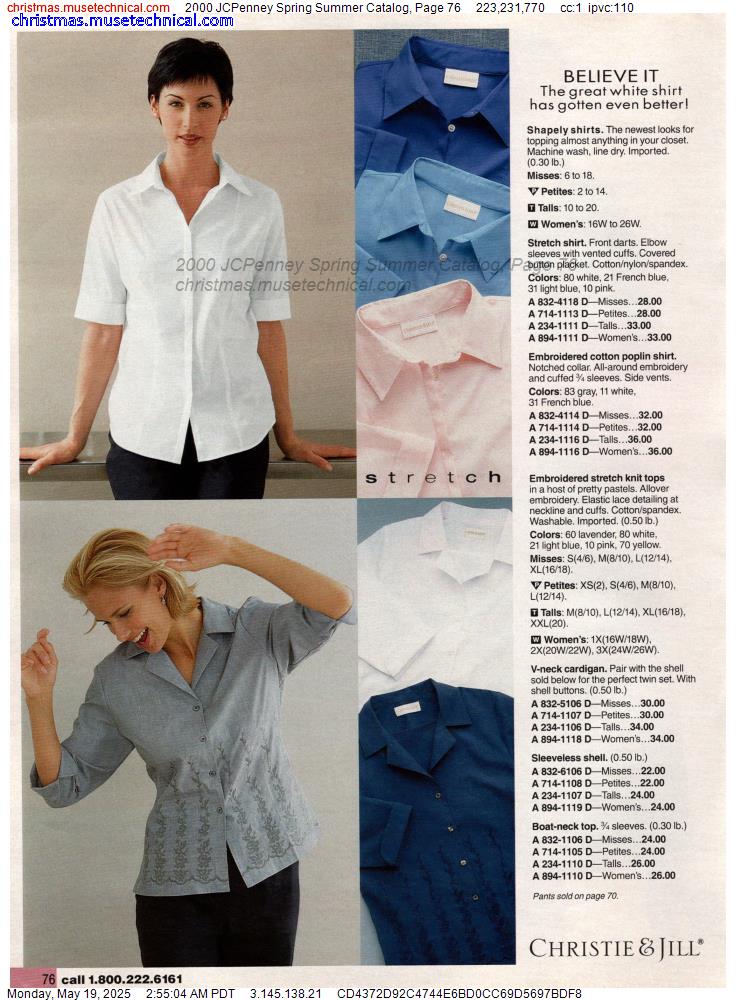 2000 JCPenney Spring Summer Catalog, Page 76