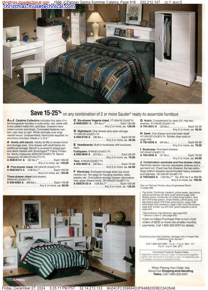 1996 JCPenney Spring Summer Catalog, Page 916