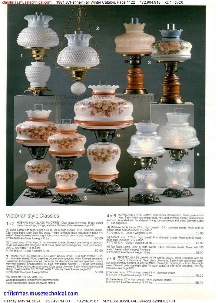 1984 JCPenney Fall Winter Catalog, Page 1122