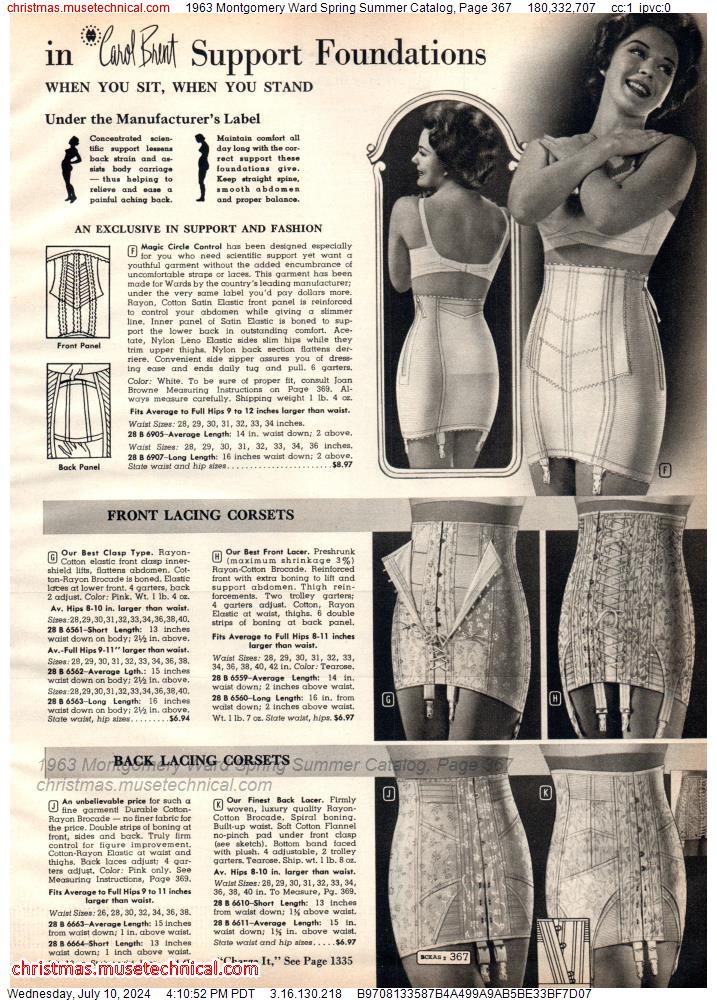 1963 Montgomery Ward Spring Summer Catalog, Page 367