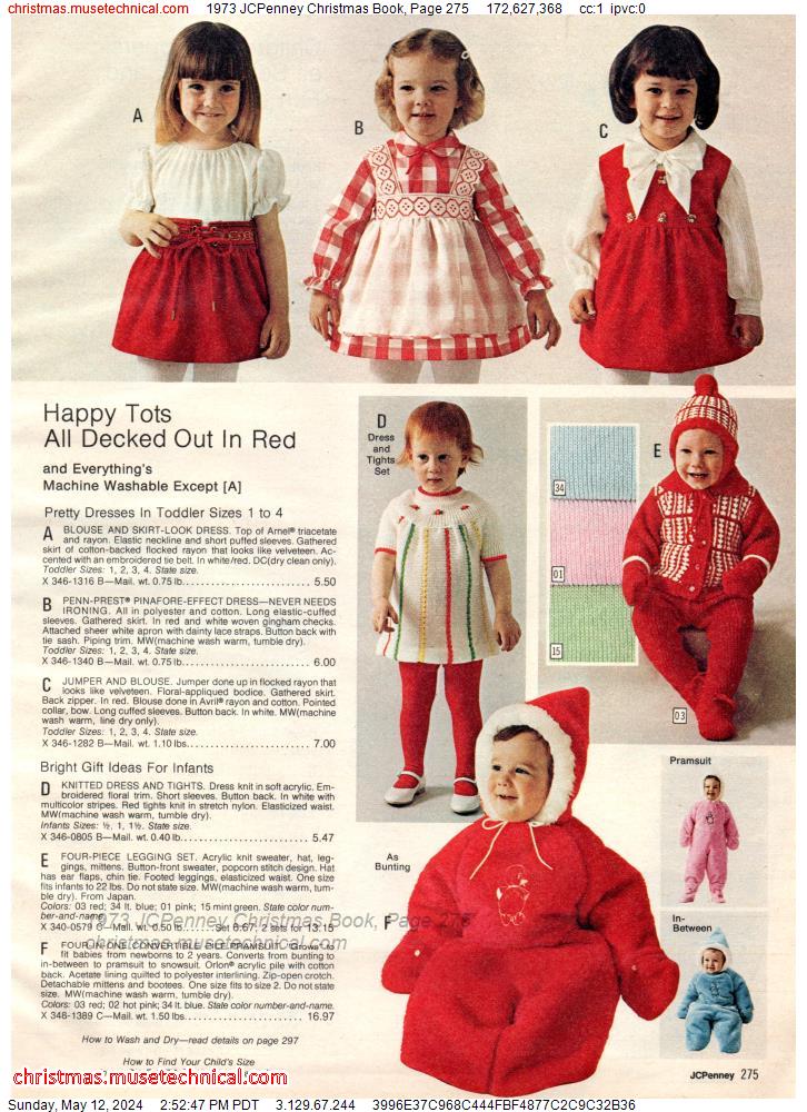 1973 JCPenney Christmas Book, Page 275