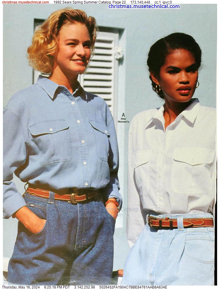 1992 Sears Spring Summer Catalog, Page 22