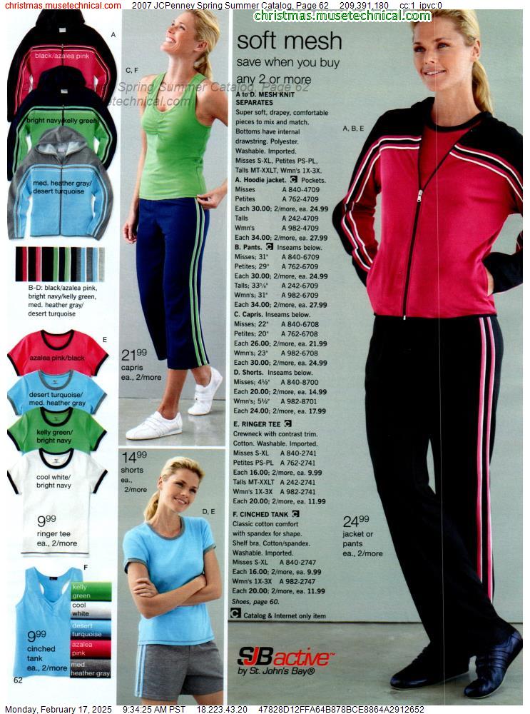 2007 JCPenney Spring Summer Catalog, Page 62