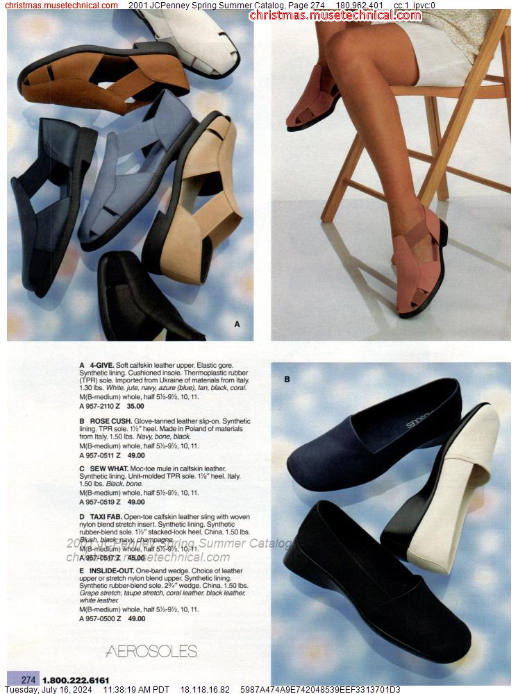 2001 JCPenney Spring Summer Catalog, Page 274