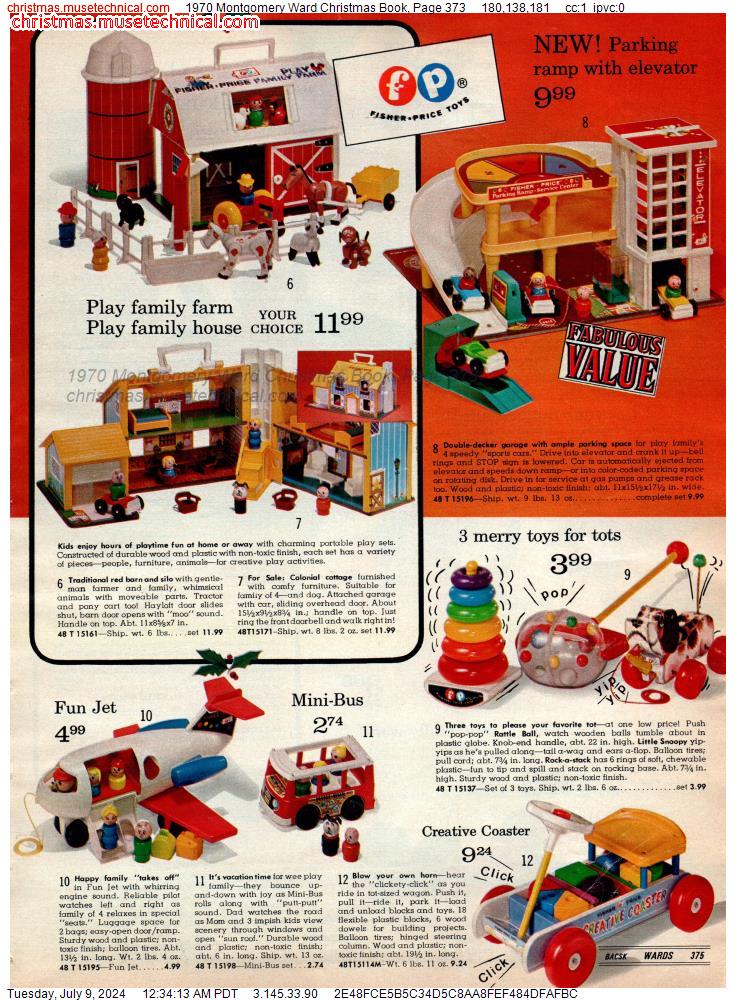 1970 Montgomery Ward Christmas Book, Page 373