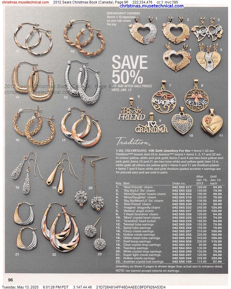 2012 Sears Christmas Book (Canada), Page 96