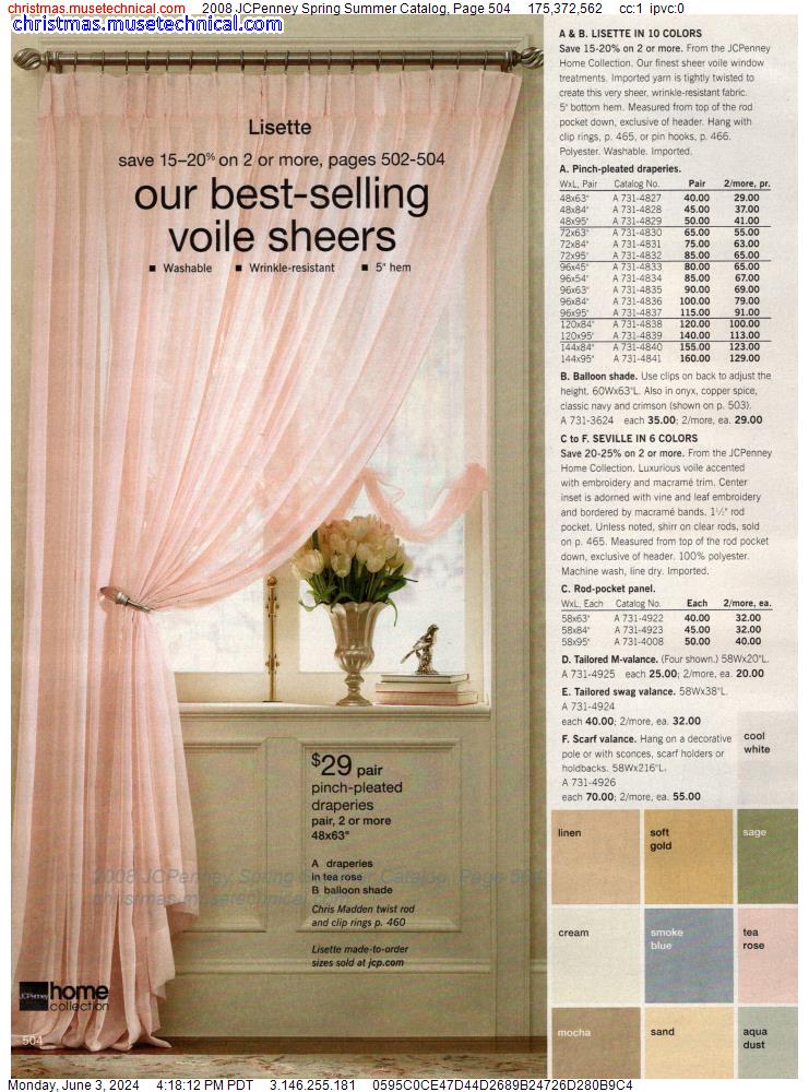 2008 JCPenney Spring Summer Catalog, Page 504