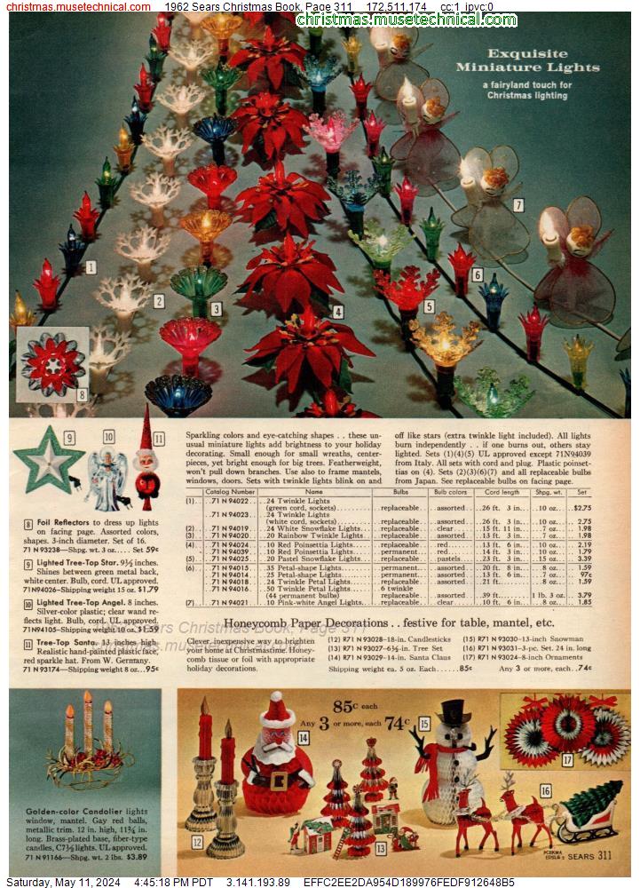 1962 Sears Christmas Book, Page 311