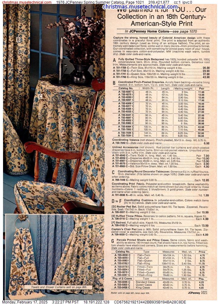 1976 JCPenney Spring Summer Catalog, Page 1021