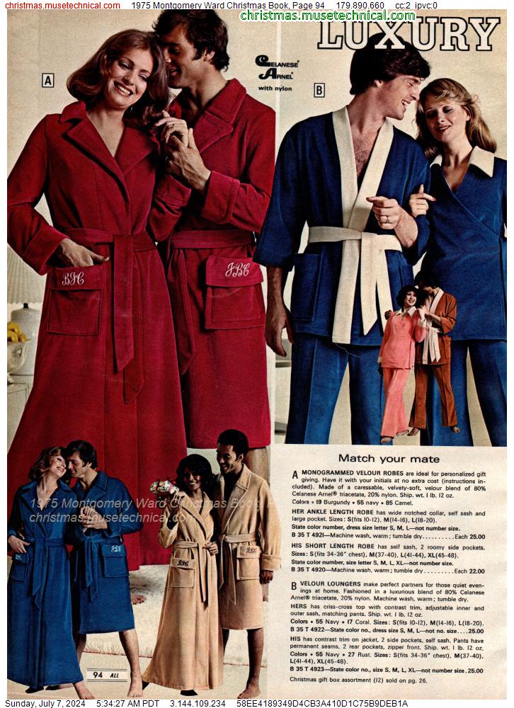 1975 Montgomery Ward Christmas Book, Page 94