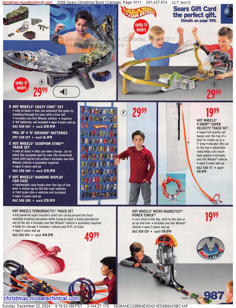 2006 Sears Christmas Book (Canada), Page 1011