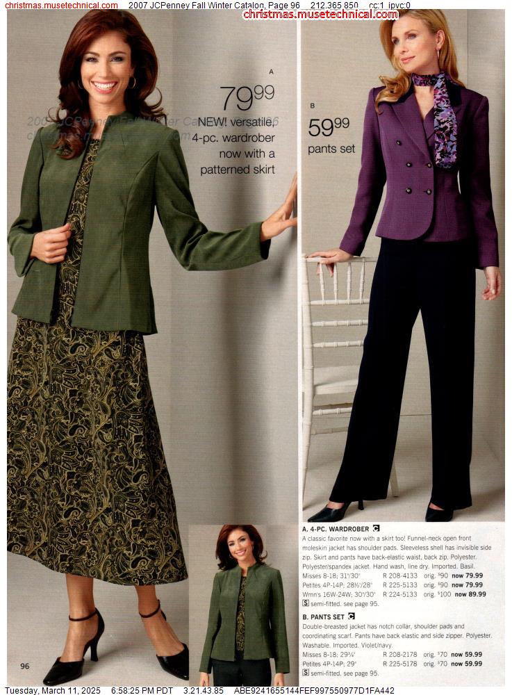 2007 JCPenney Fall Winter Catalog, Page 96