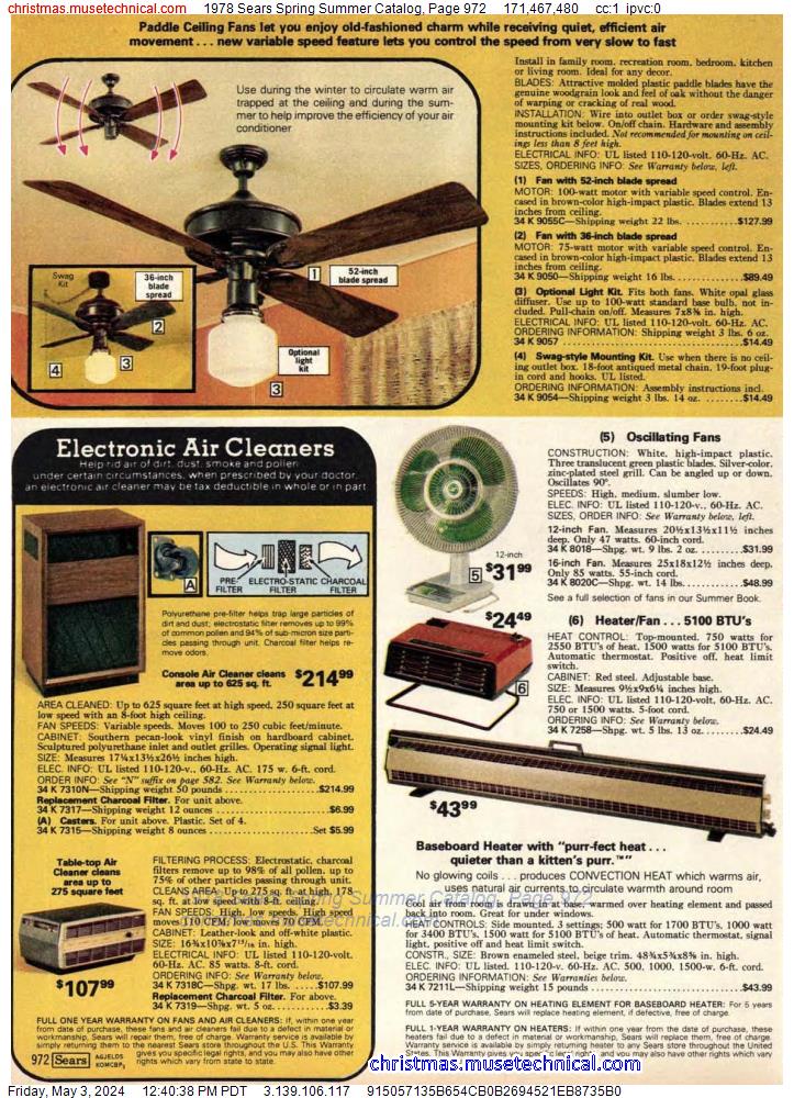 1978 Sears Spring Summer Catalog, Page 972