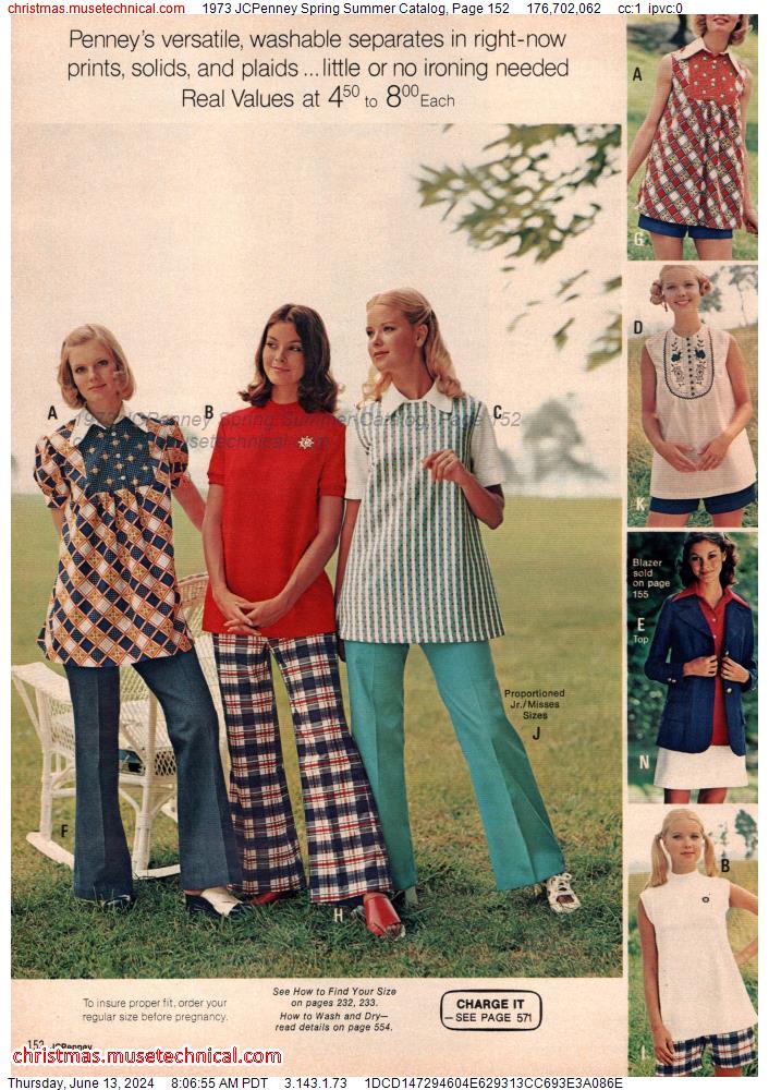 1973 JCPenney Spring Summer Catalog, Page 152