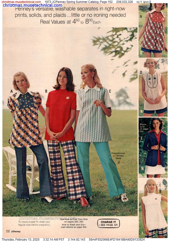 1973 JCPenney Spring Summer Catalog, Page 152