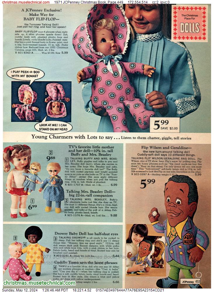 1971 JCPenney Christmas Book, Page 449