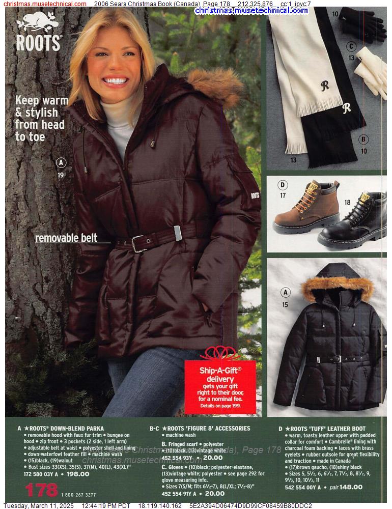 2006 Sears Christmas Book (Canada), Page 178