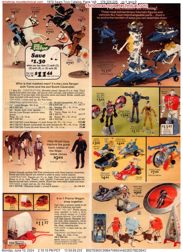 1978 Sears Toys Catalog, Page 146