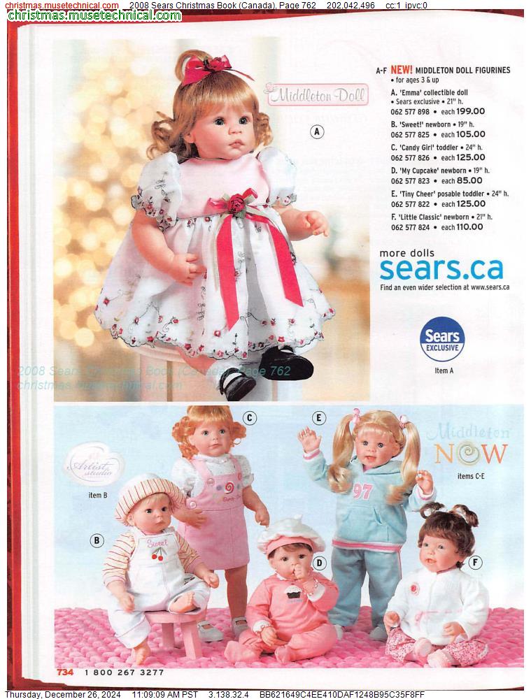 2008 Sears Christmas Book (Canada), Page 762