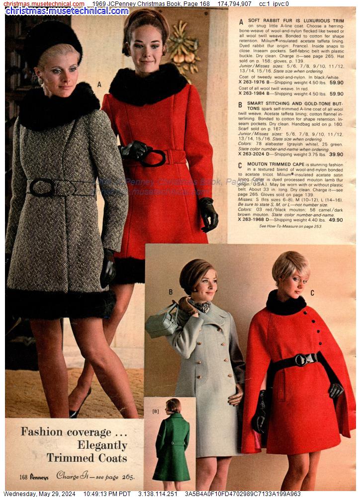 1969 JCPenney Christmas Book, Page 168