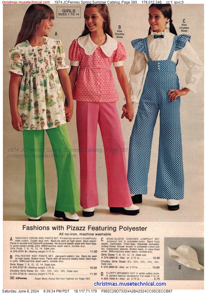 1974 JCPenney Spring Summer Catalog, Page 380