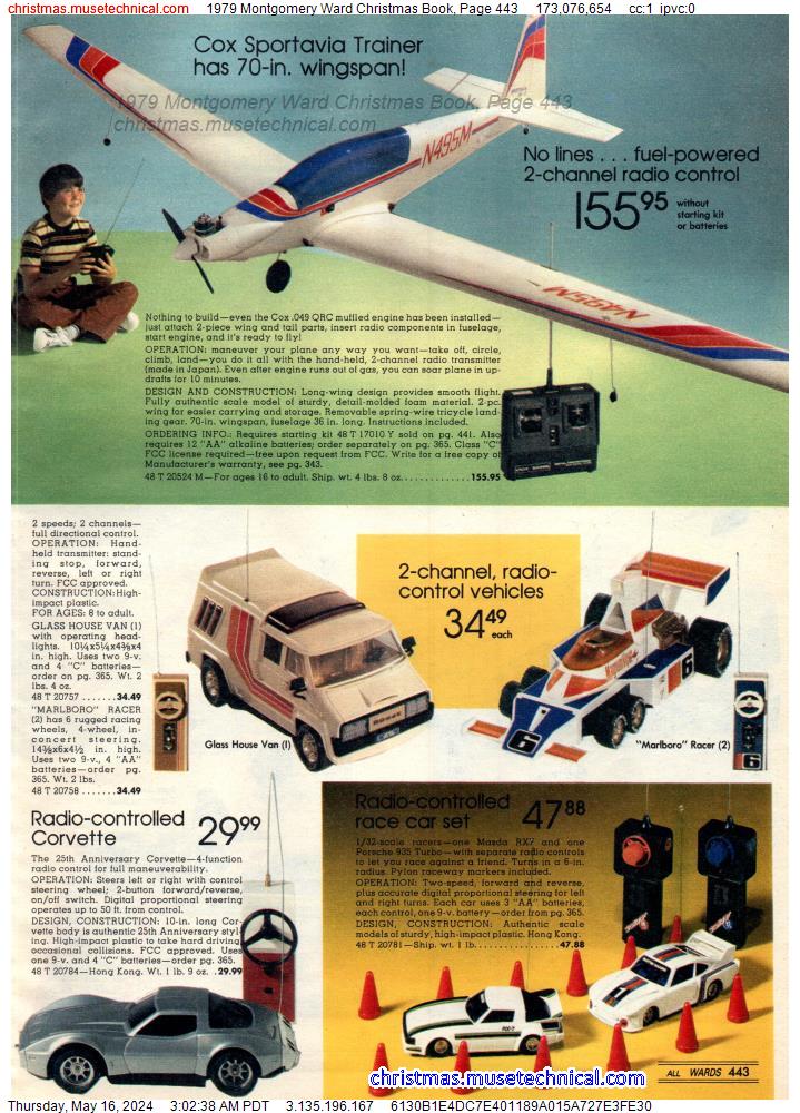 1979 Montgomery Ward Christmas Book, Page 443