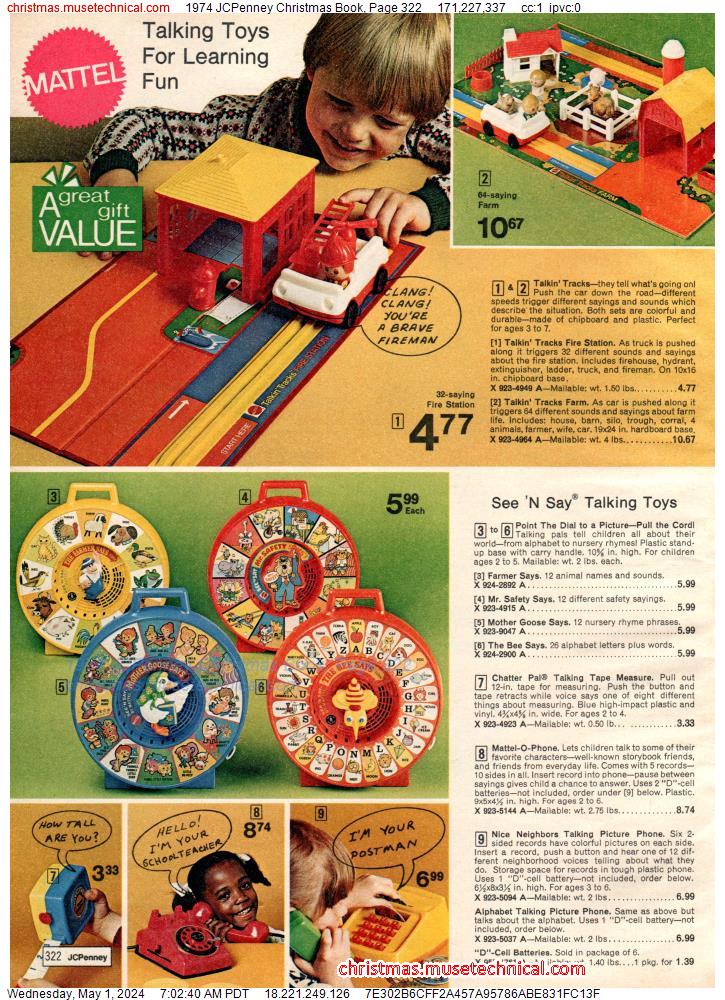 1974 JCPenney Christmas Book, Page 322