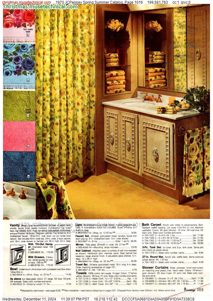 1970 JCPenney Spring Summer Catalog, Page 1019