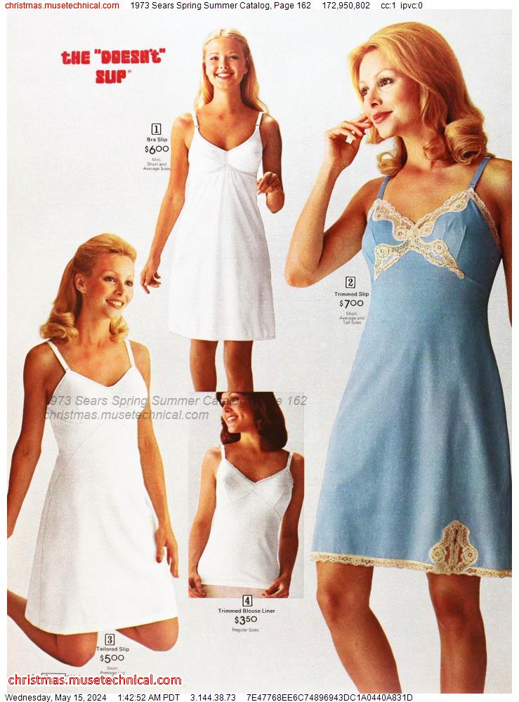 1973 Sears Spring Summer Catalog, Page 162