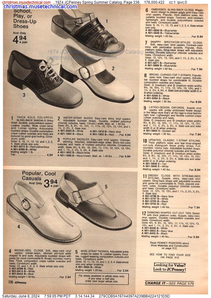 1974 JCPenney Spring Summer Catalog, Page 336