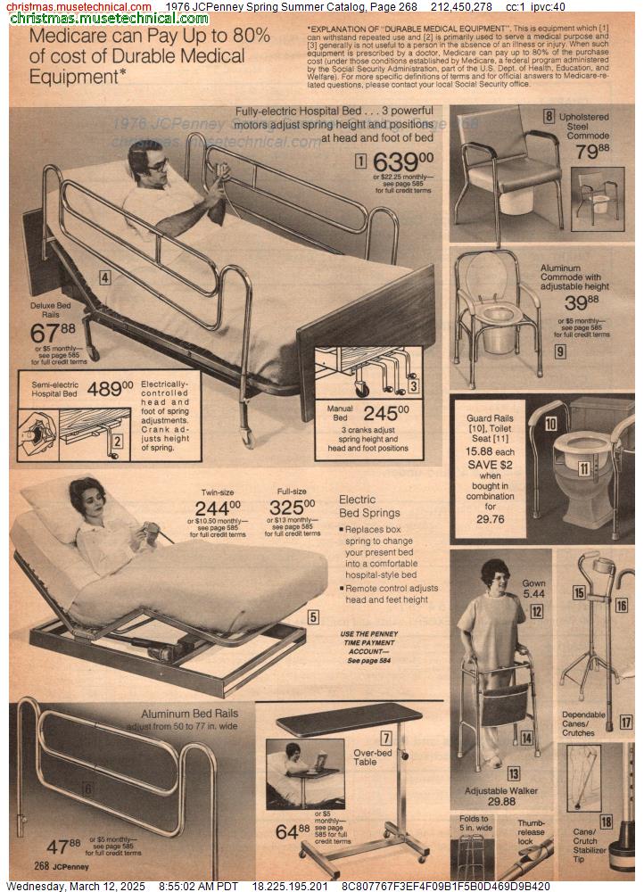 1976 JCPenney Spring Summer Catalog, Page 268