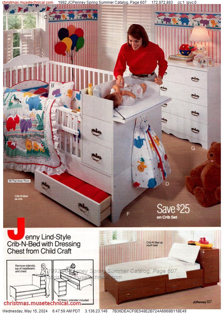 1992 JCPenney Spring Summer Catalog, Page 607