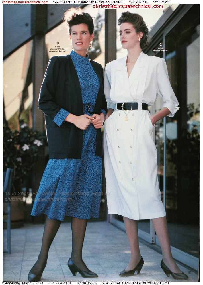 1990 Sears Fall Winter Style Catalog, Page 83