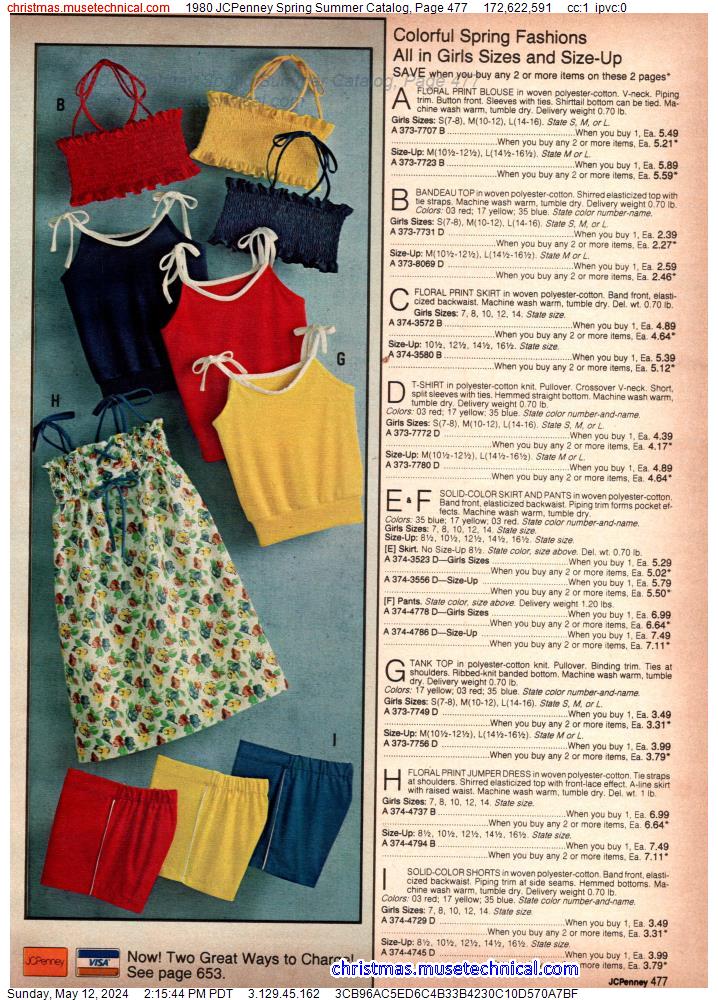 1980 JCPenney Spring Summer Catalog, Page 477
