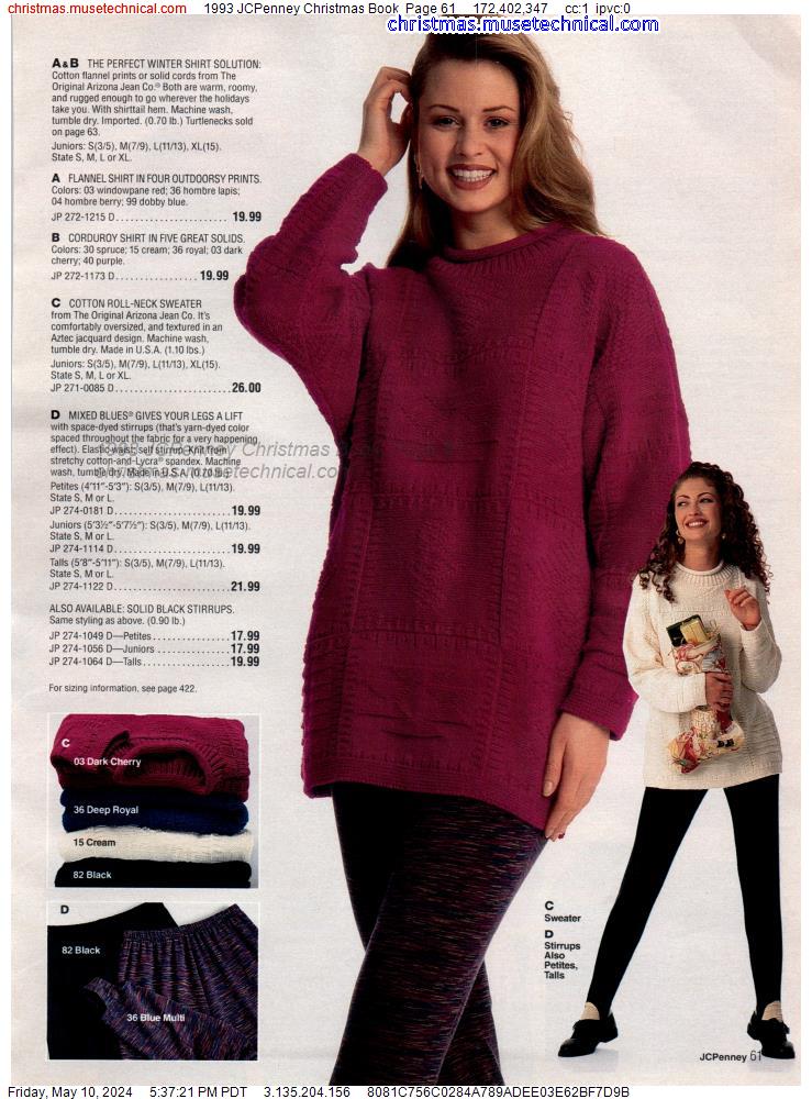 1993 JCPenney Christmas Book, Page 61