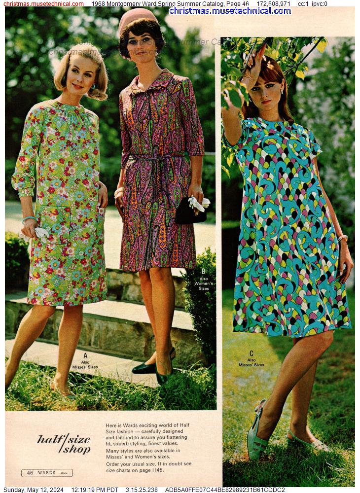 1968 Montgomery Ward Spring Summer Catalog, Page 46