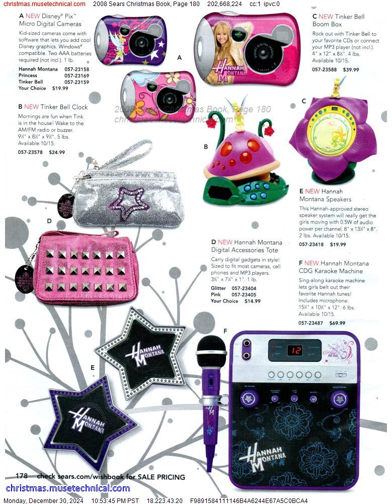 2008 Sears Christmas Book, Page 180