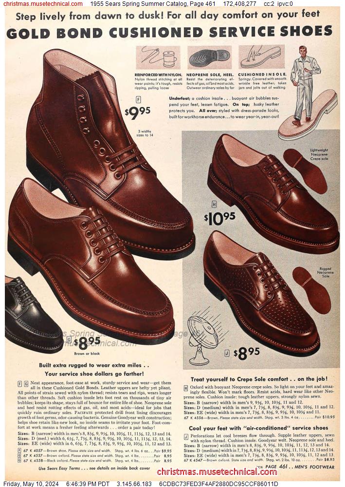 1955 Sears Spring Summer Catalog, Page 461