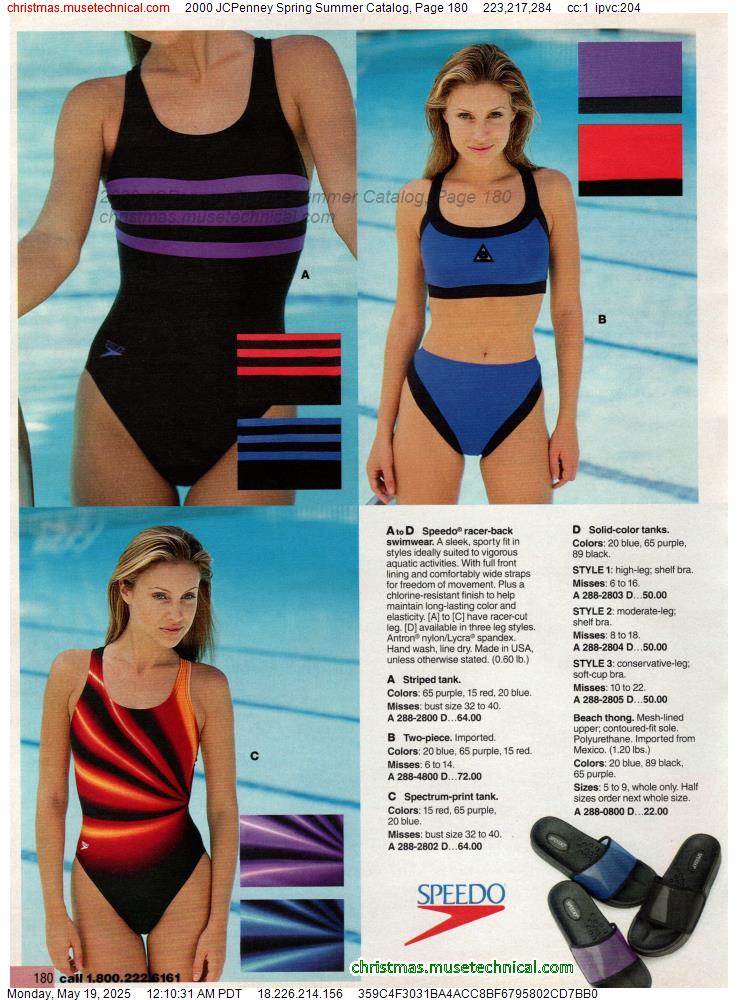 2000 JCPenney Spring Summer Catalog, Page 180